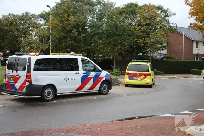 Twee gewonden bij botsing tussen scooter en fietser