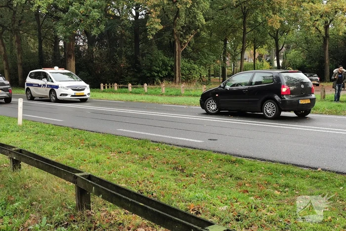 Verkeershinder door afgebroken voorwiel