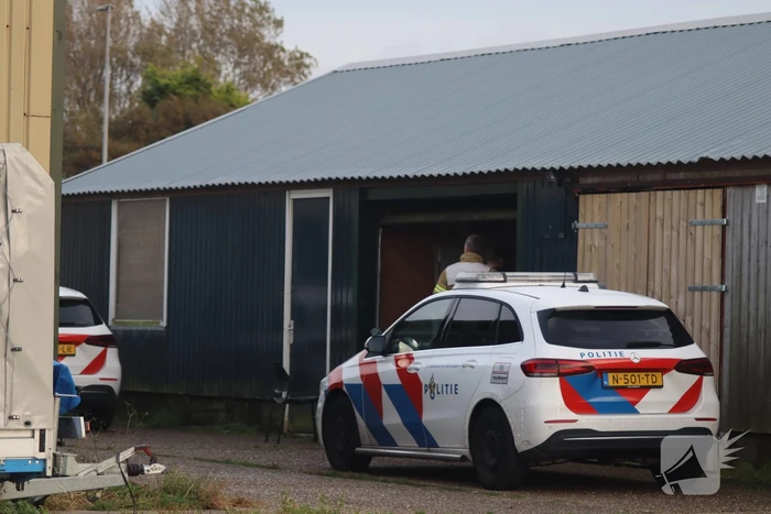 Chemicaliën voor drugs aangetroffen in garagebox
