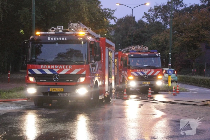 Wegdek spekglad door diesellekkage