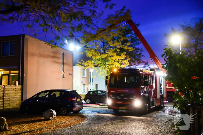 Hennepkwekerij aangetroffen na uitslaande brand