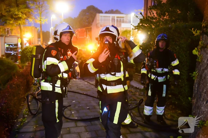 Hennepkwekerij aangetroffen na uitslaande brand