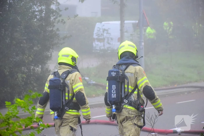 Straat afgezet na gaslekkage