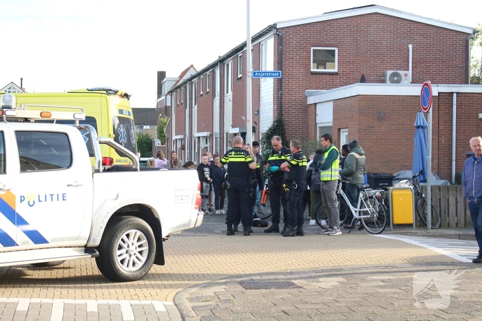 Jonge fietser gewond na val