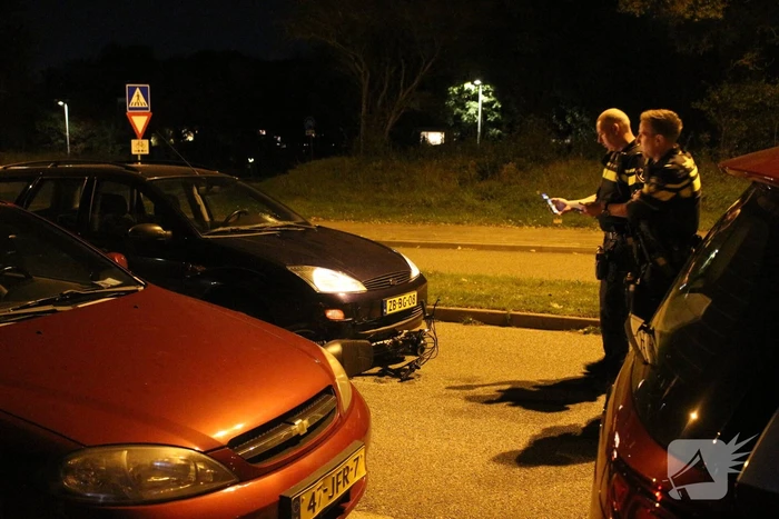 Bromfietser gewond bij botsing met automobilist