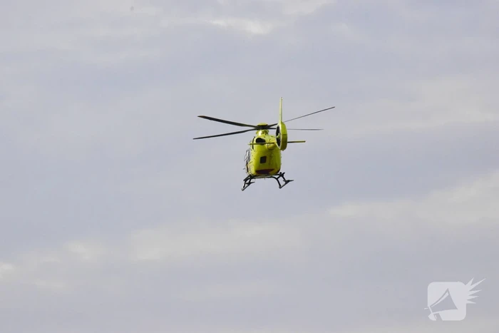 Traumahelikopter landt na ernstig ongeval