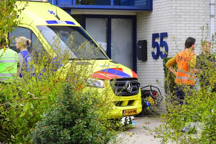 Traumahelikopter landt na ernstig ongeval