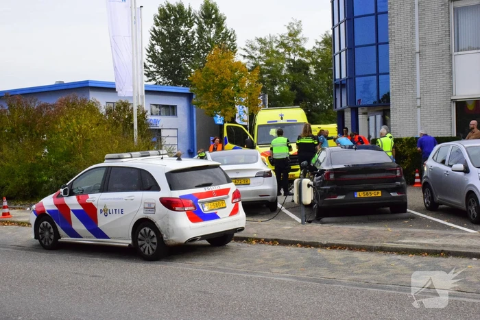 Traumahelikopter landt na ernstig ongeval