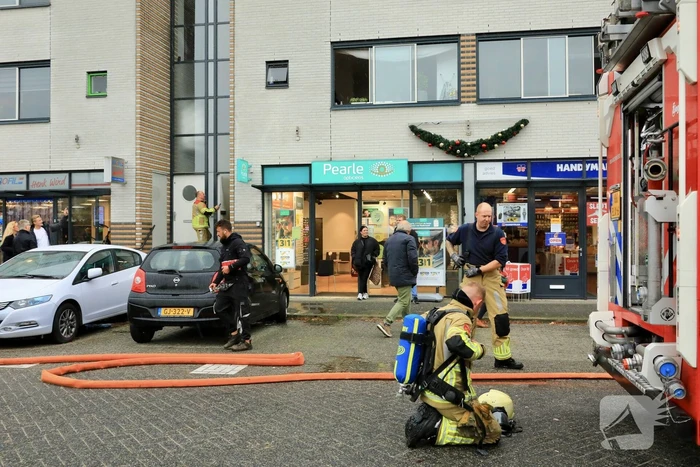 Brand in meterkast snel gedoofd