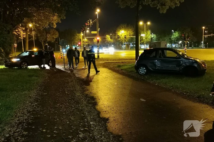 Aanrijding na uitwijkmanoeuvre