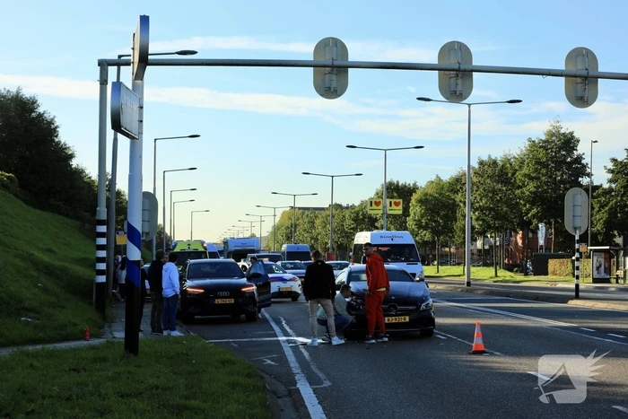 Flinke schade bij kop-staart botsing