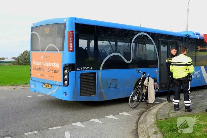Persoon gewond bij aanrijding met lijnbus