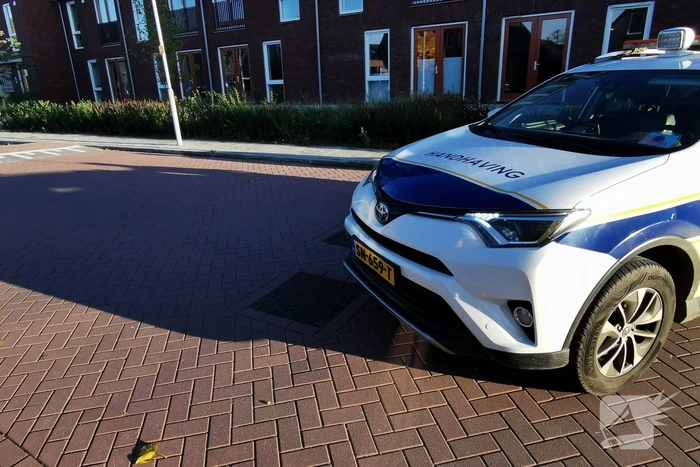 Weg afgesloten door Sinkhole