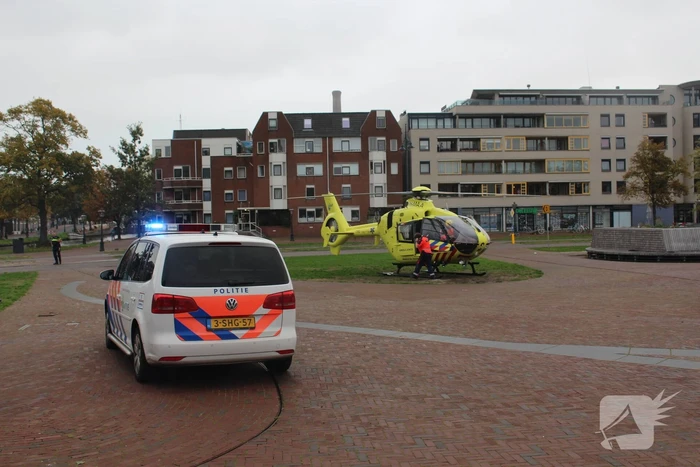 Trauma-arts per helikopter ingevlogen