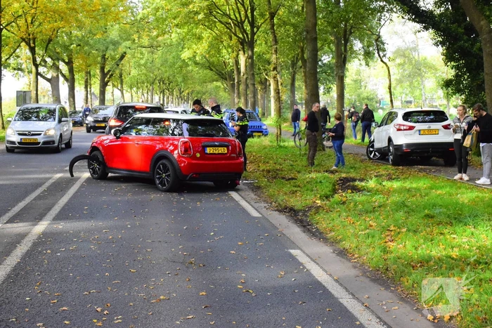 Drie auto's betrokken bij botsing