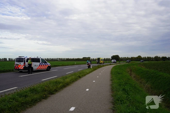 Motorrijder gewond na val