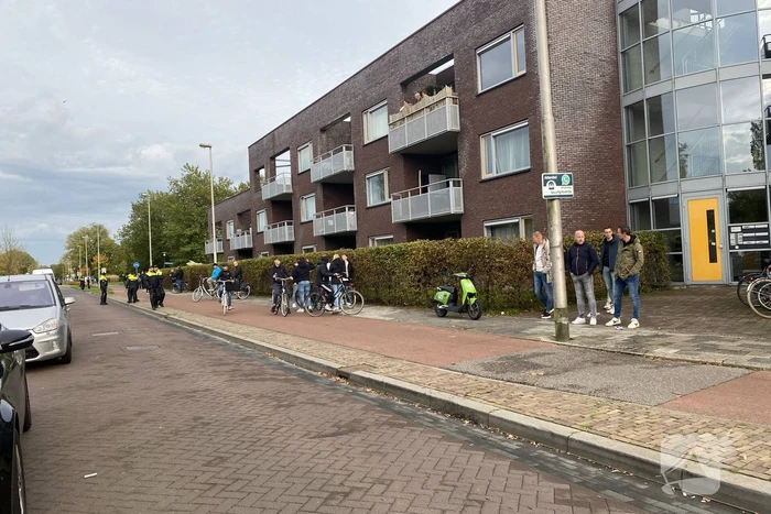 Mobiele eenheid ingezet na voetbalwedstrijd