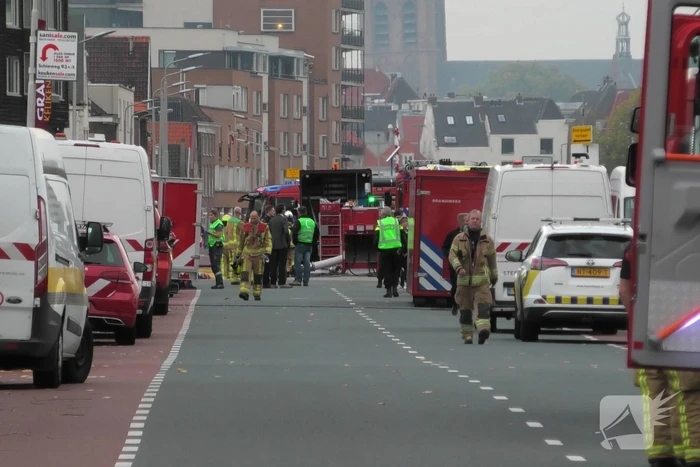 Zeer grote brand in bedrijfspanden