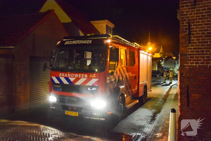 Wateroverlast in woning na zware onweersbui