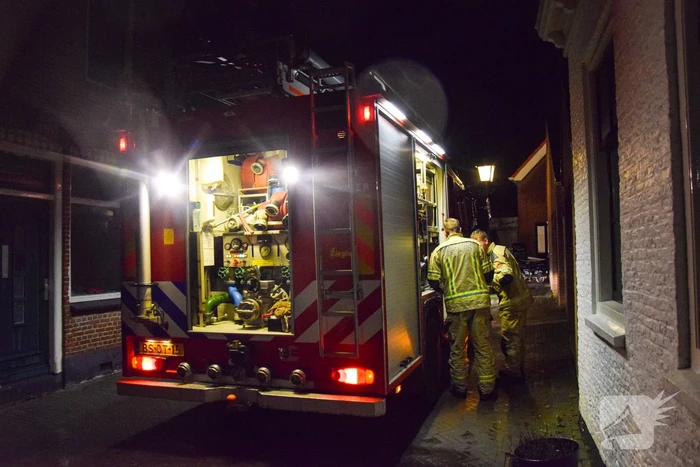 Wateroverlast in woning na zware onweersbui