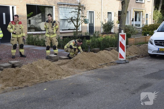 Wederom gasleiding geraakt bij aanleggen van glasvezelkabel