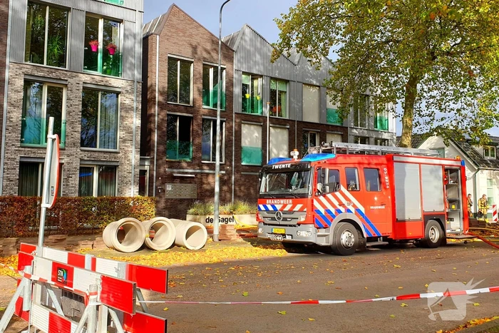Grote uitslaande brand in appartement