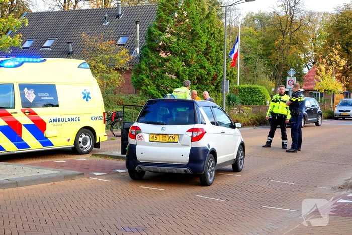 Bestuurder brommobiel rijdt voetganger aan