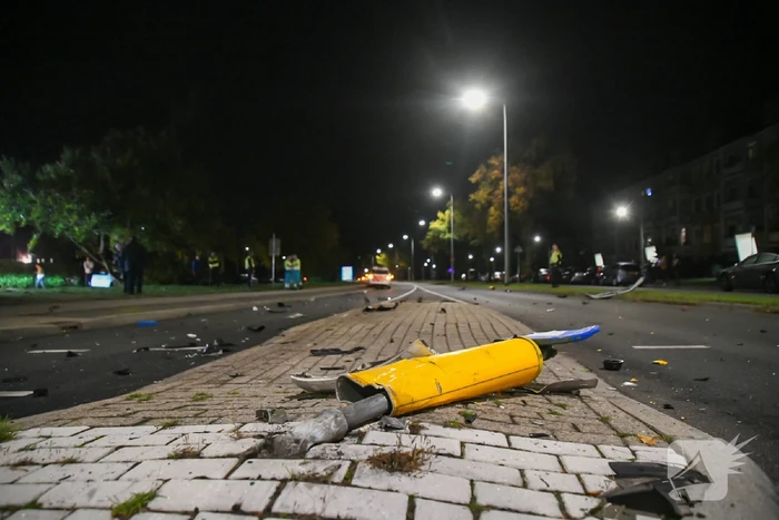 Politiewagen betrokken bij botsing