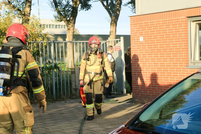 Brand in pand van Praxis bouwmarkt
