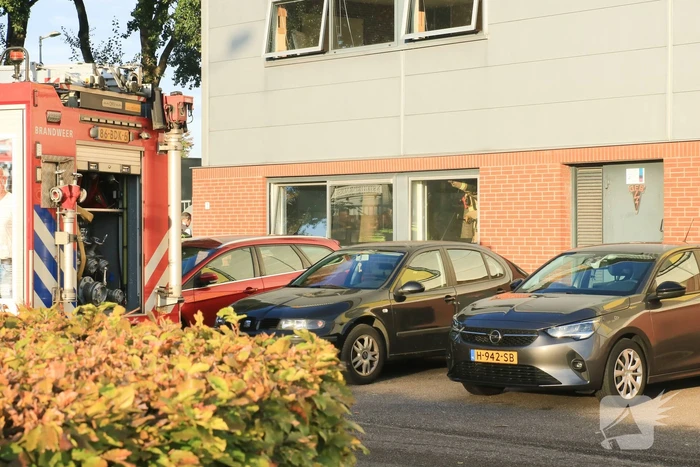 Brand in pand van Praxis bouwmarkt
