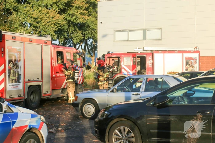 Brand in pand van Praxis bouwmarkt