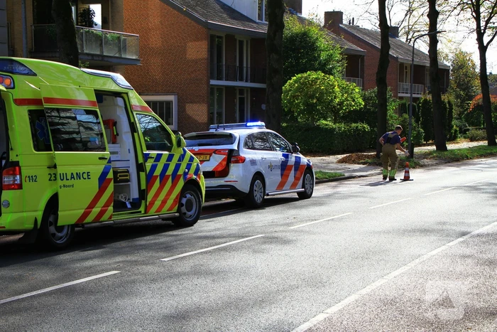 Man zwaargewond na val van fiets