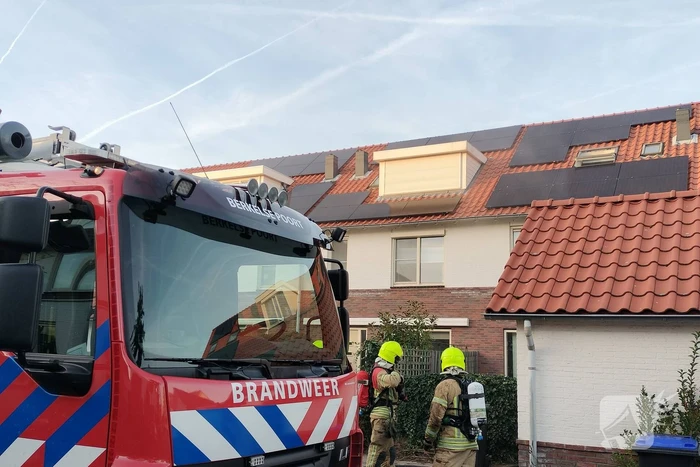 Rookontwikkeling bij brand in woning