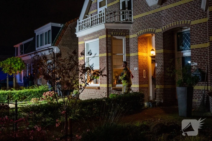 Verjaardagsfeest vroegtijdig gestopt door schoorsteenbrand