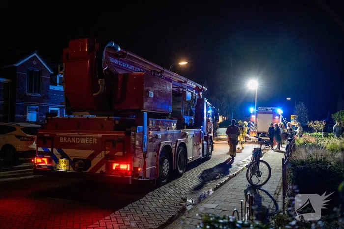 Verjaardagsfeest vroegtijdig gestopt door schoorsteenbrand