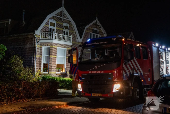 Verjaardagsfeest vroegtijdig gestopt door schoorsteenbrand