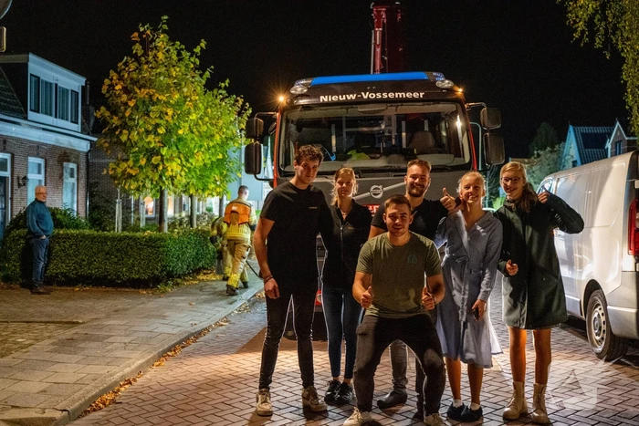 Verjaardagsfeest vroegtijdig gestopt door schoorsteenbrand