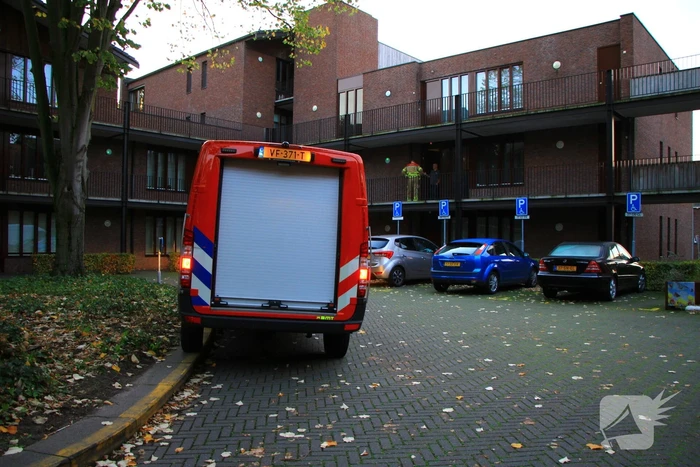 Brandende CS-kabel zorgt voor rook