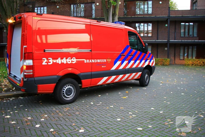 Brandende CS-kabel zorgt voor rook