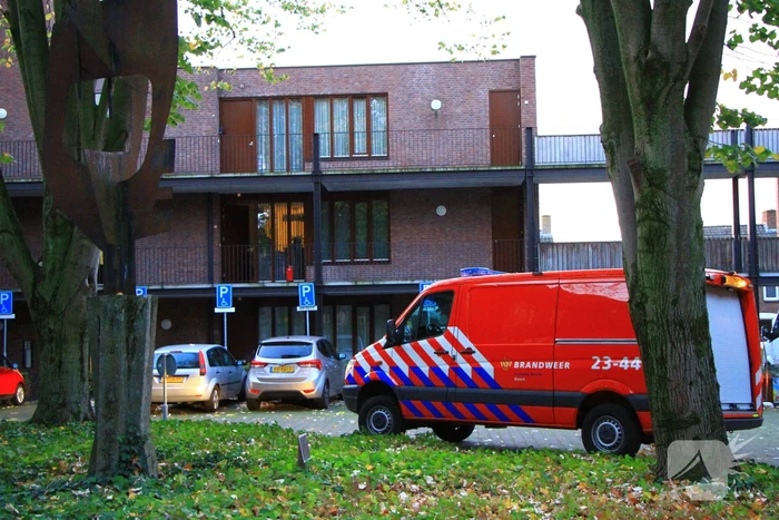 Brandende CS-kabel zorgt voor rook