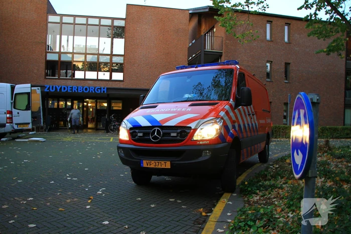 Brandende CS-kabel zorgt voor rook