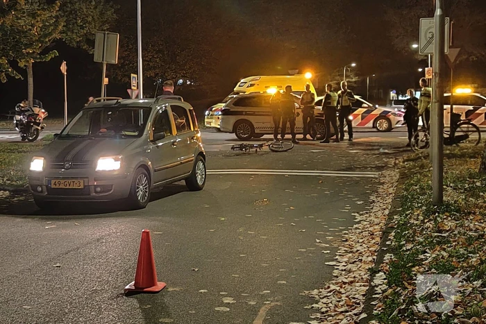 Fietser aangereden op oversteekplaats