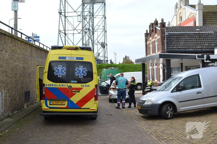 Materiele schade bij kop-staart aanrijding