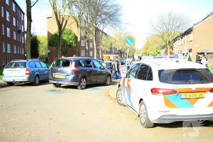 Autoramen kapot geslagen bij verkeersruzie