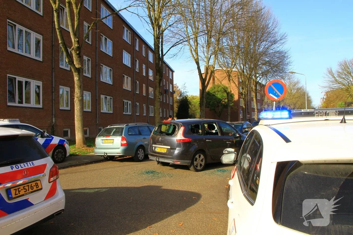 Autoramen kapot geslagen bij verkeersruzie