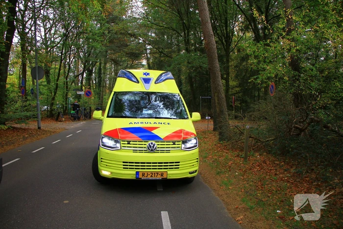 Wielrenner gewond na val