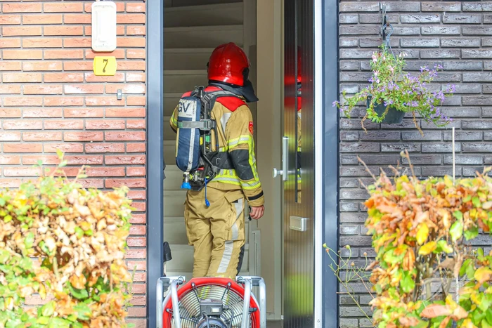 Brand in keuken van woning snel geblust