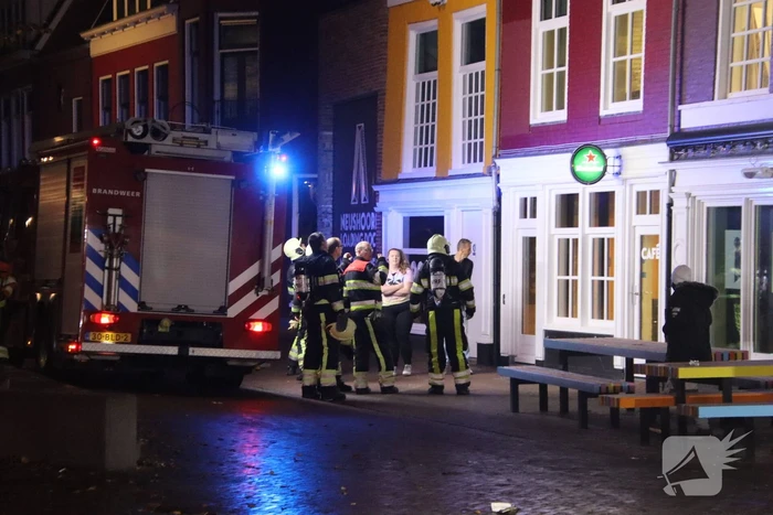 Pand geventileerd na brand