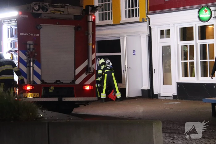 Pand geventileerd na brand