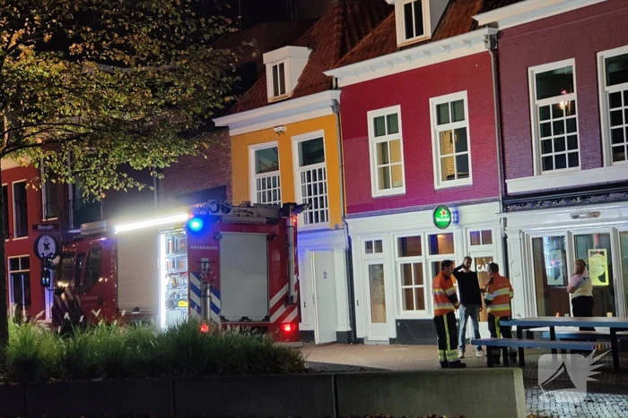 Pand geventileerd na brand
